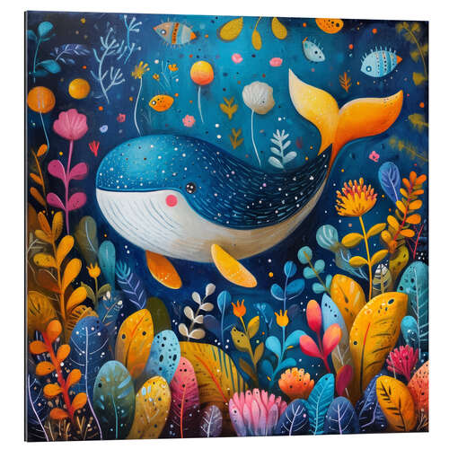 Gallery print Fantasy Whale