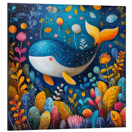 Magnettafel Fantasiewal