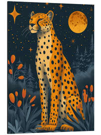 Magnettafel Mondgepard