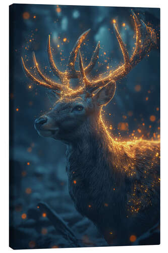 Tableau sur toile Deer Sparks