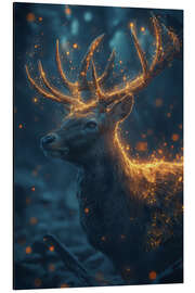 Magnettafel Hirschfunken