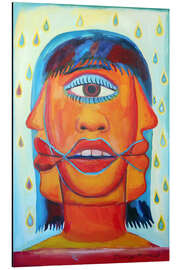 Magnettafel Frauenkopf II