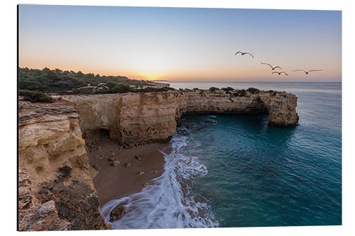 Aluminium print Good morning Algarve