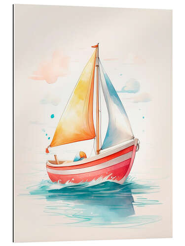 Gallery print Sailboat in the wind