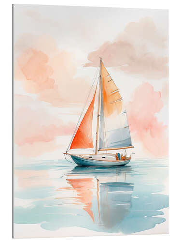 Gallery print Sailing in the sea