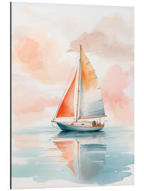 Magnettafel Segeln im Meer