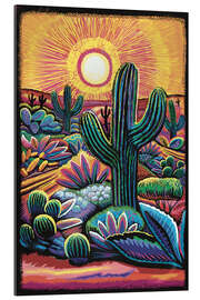 Gallery print Sunrise Desert