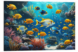 Magnettafel Tropisches Korallenriff