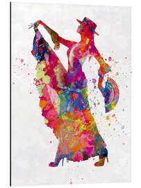 Magnettafel Spanische Flamenco Tänzerin III