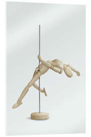 Acrylglasbild Pole Dancer