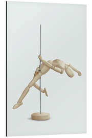 Magnettafel Pole Dancer