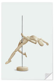 Wall sticker Pole Dancer