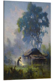 Magnettafel Gehöft in Alaska