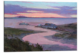 Magnettafel Alte Lachskonservenfabrik in Anchorage, Alaska, 1915