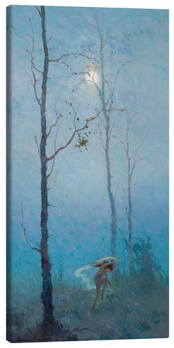 Canvas print Keeping Warm, 1921