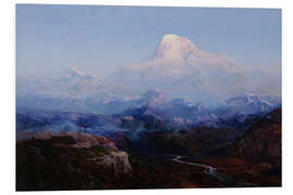 Foam board print Mount McKinley