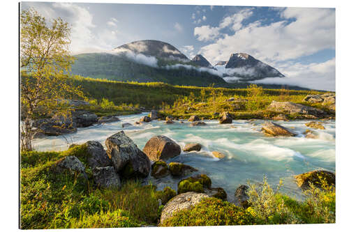 Galleritryck Sunrise in Lapland