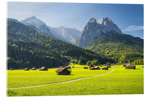 Akryylilasitaulu Waxenstein, Bavaria