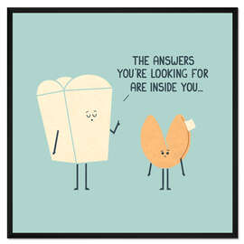 Gerahmter Kunstdruck Answers