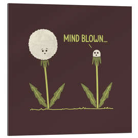 Tableau en plexi-alu MindBlown