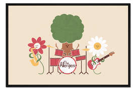 Gerahmter Kunstdruck The Allergies