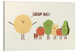 Magnettafel Group Hug