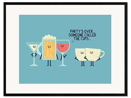 Framed art print The Cups