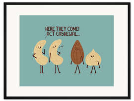 Gerahmter Kunstdruck Cashewal