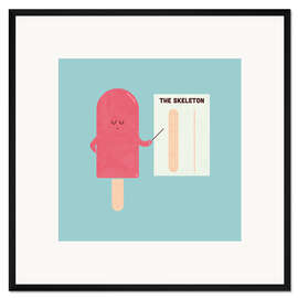 Gerahmter Kunstdruck Anatomy