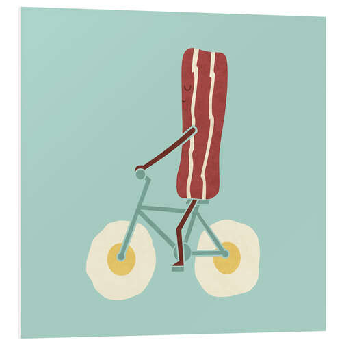 Foam board print Bacon Bike