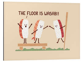 Magnettafel The Floor Is Wasabi