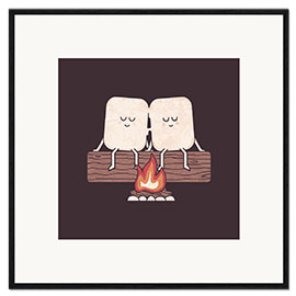 Framed art print Melt With You