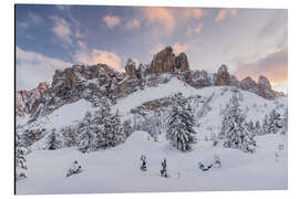 Tableau en aluminium Sella, Dolomites