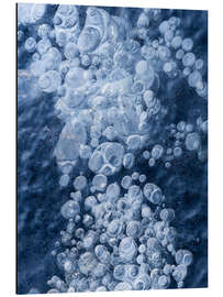 Magnettafel Blasen im Eis