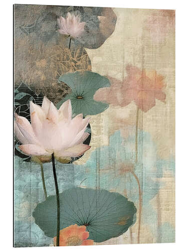 Gallery print Zen Lotus Flowers I