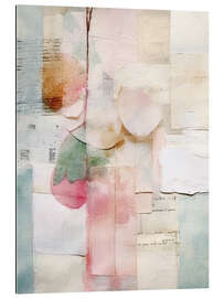 Gallery print Pastel Petal Collage I