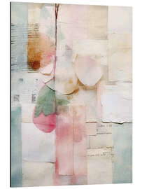 Magnettafel Blütenblatt-Collage I