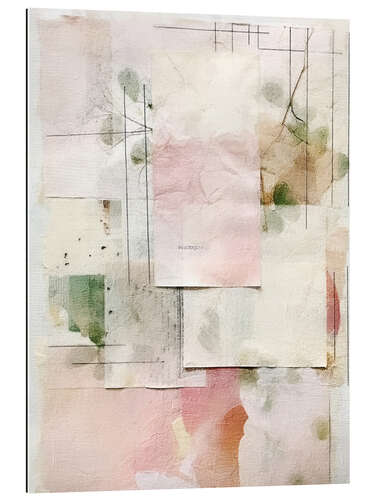 Gallery print Pastel Petal Collage II