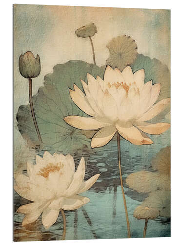 Gallery print Zen Lotus Flowers II