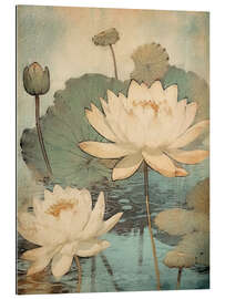 Gallery print Zen Lotus Flowers II