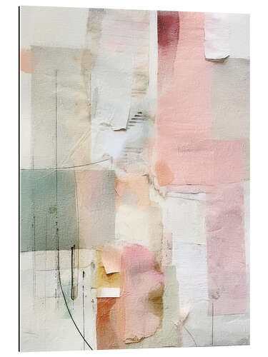 Gallery print Pastel Petal Collage III