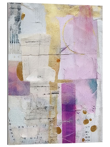 Gallery print Golden Lilac Collage V