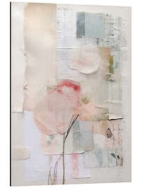 Magnettafel Blütenblatt-Collage V