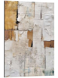 Magnettafel Scrappy Abstract II