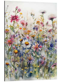 Magnettafel Wildblumen I