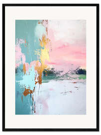 Framed art print Abstract Sunrise XI