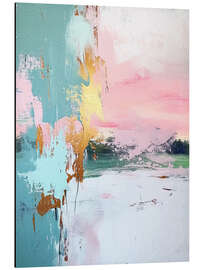 Magnettafel Abstrakter Sonnenaufgang XI