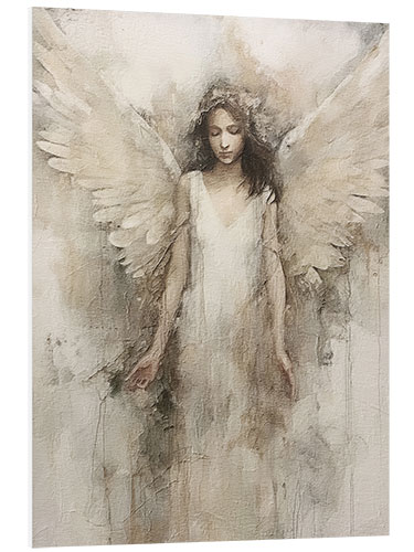 Foam board print Graceful Angel