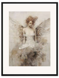 Gerahmter Kunstdruck Engel des Friedens