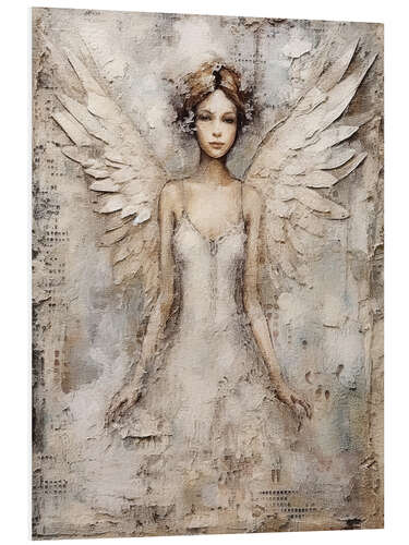 Foam board print Angel of Freedom